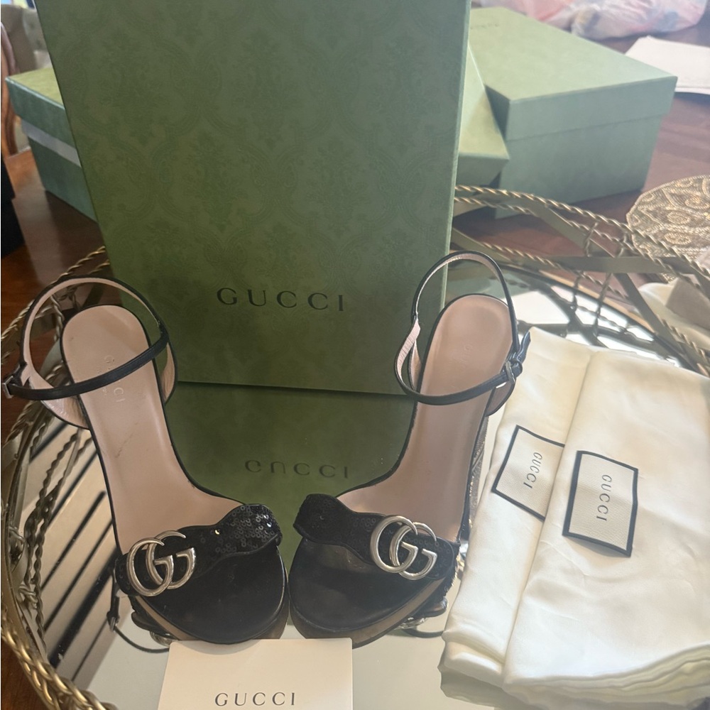 Gucci Black Women's Sandals